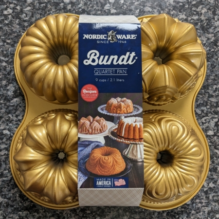 Nordic Ware Quartet Mini Bundt Pan - Baking Bites