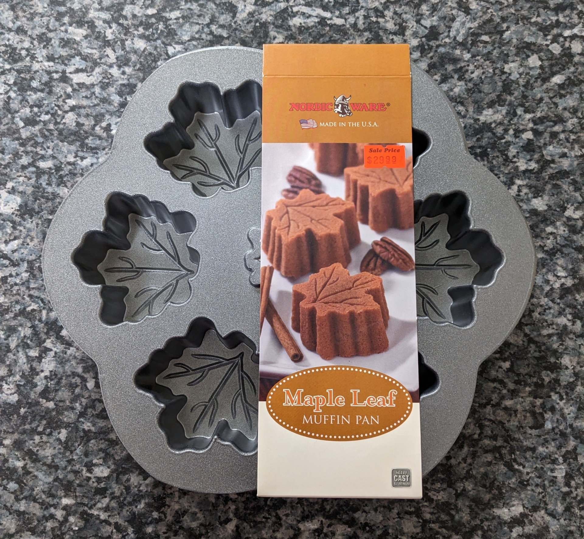 Nordic Ware Maple Leaf Cakelet Pan - Barb's Kitchen
