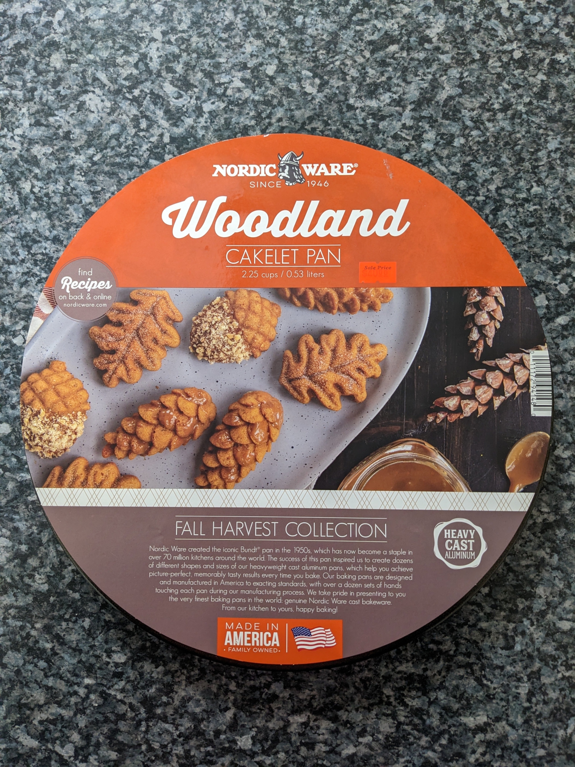 Woodland Cakelet Pan