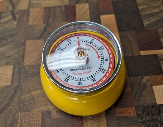 Zassenhaus Kitchen Timer Retro - Yellow