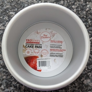 Fat Daddio's Round Removable Bottom Cake Pan 5 x 3 Inch