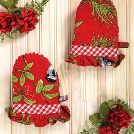 Let's Cook Oven Mitts And Potholder Set – Oven Mitts Co.