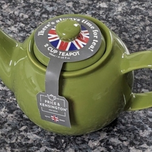Price & Kensington Teapot 2 Cup Olive Green