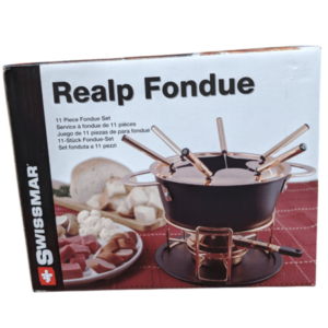 Swissmar Realp Cast Aluminum Fondue Set