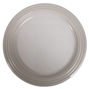 Le Creuset Classic Coupe Dinner Plat Set of 4 Meringue