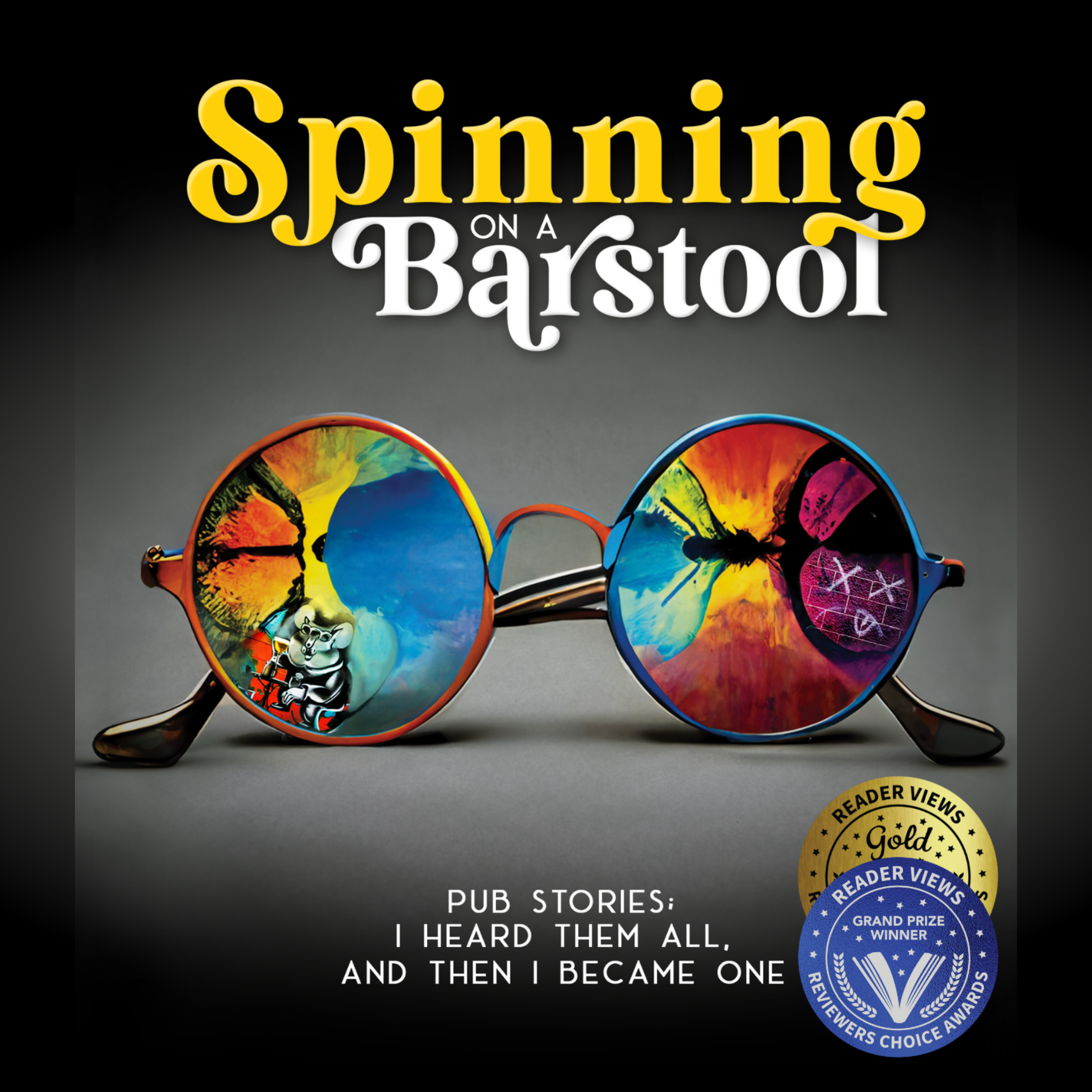 Spinning on a Barstool by Glenda Toews, cover